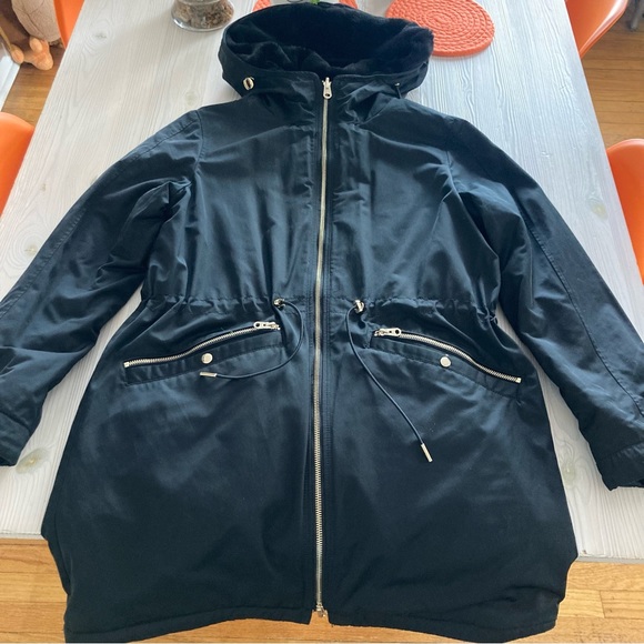 Zara Trafaluc Reversible Faux Fur Coat size S - Picture 3 of 12